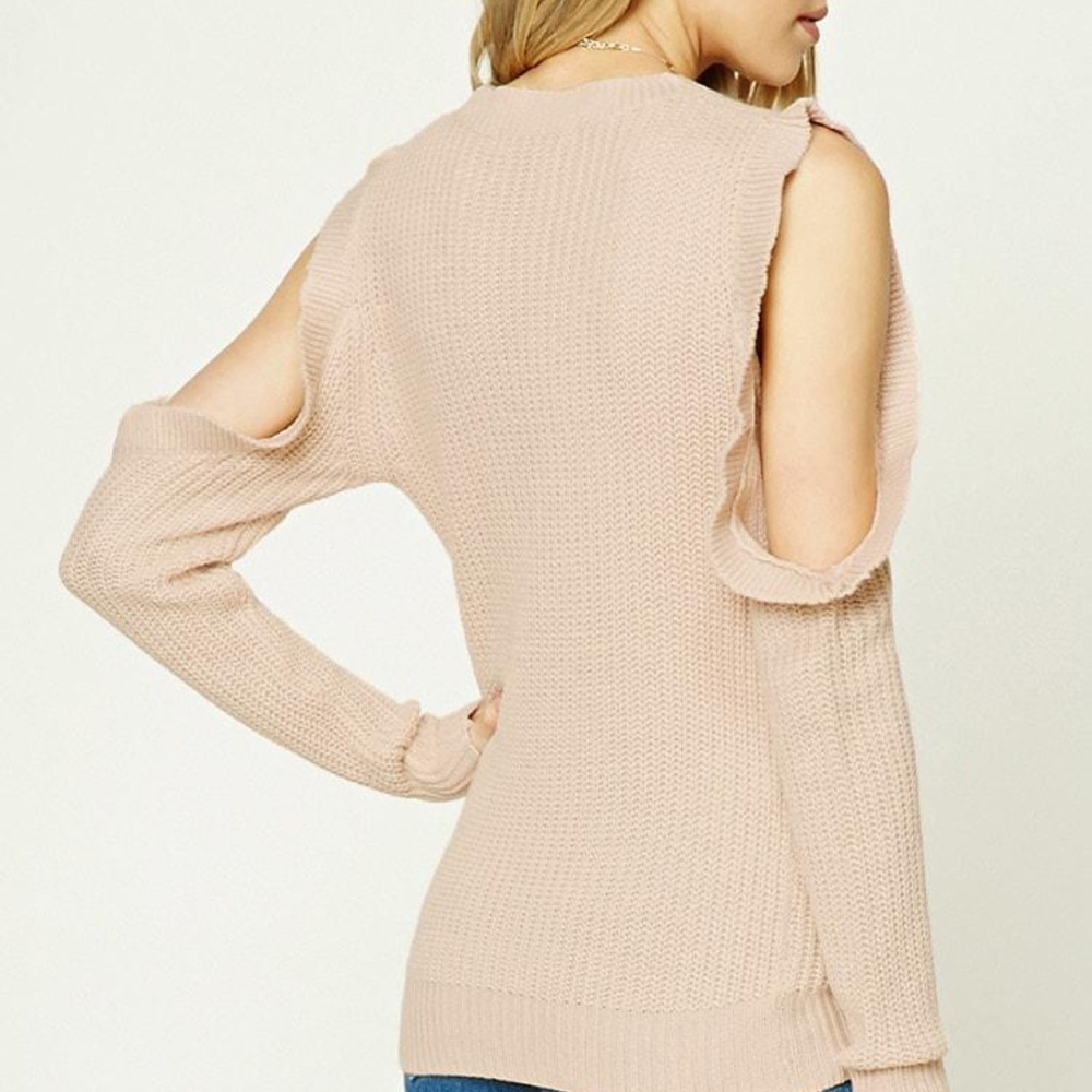Forever 21 Cold Shoulder Sweater
